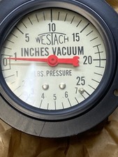 NOS VINTAGE WESTACH VACUUM GAUGE 225 G1N picture