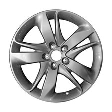 19x8 5 Double Spoke Used Aluminum Wheel Painted Medium Charcoal Metallic 71868 picture