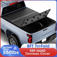 8ft Hard Truck Bed Tonneau Cover for Silverado GMC Sierra 1500 2500 3500HD 10-26 picture