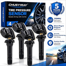 4x Programmed TPMS Tire Pressure Sensor F2GZ-1A189-A for Ford F150 Edge Lincoln picture