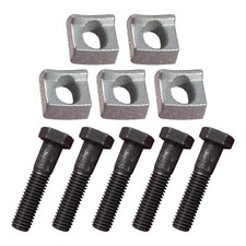 5 Pack - Axle Wheel Rim Clamps & Bolts for Mobile Home picture