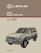 1996 Lexus LX 450 Factory Shop Service Manual picture