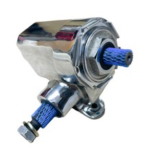 Chrome Universal Reverse Chevy Corvair Steering Box For Hot Rods picture