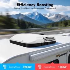 12V 8800BTU Cab RV Air Conditioner Electric Rooftop A/C for RV Trucks Cool Heat picture