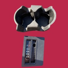 Brand New Rare OEM Jeep Wrangler TJ Cup Holder + Shift Indicator Bezel  picture