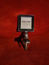 SQUARE BODY Hood Ornament Emblem OEM Chevy GMC 6.2 Liter Diesel Truck 81-87  picture