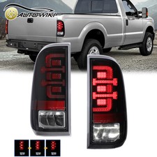 Sequentail LED Tail Lights For 2008-2016 Ford F-250 F-350 F-450 Super Duty Pair picture
