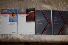 2023 Toyota 4Runner OEM Owner's Manuals picture