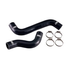IAG Silicone Upper & Lower Radiator Hose Kit for Subaru WRX 2015-21 - Black picture