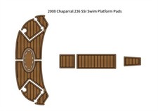 2008 Chaparral 236 SSI Swim Platform Pad Boat EVA Foam Teak Deck Floor Pad Mat picture
