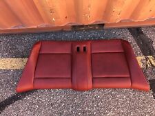 2008-2013 BMW 1-Series 128i 135i Coupe Coral Red Leather Rear Bench Seat picture