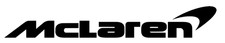 Mclaren text Weather Resistant Vinyl Decal Sticker Multiple sizes available picture