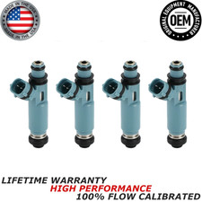OEM NEW DENSO x4 Fuel Injector Fits 2004-2008 Mazda RX-8 1.3L Rotary 4-Port picture