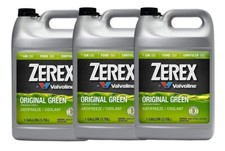 Valvoline Zerex 3 Gallons Coolant Antifreeze Original Green Low Silcate 3 x 1 G. picture
