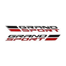 2027 Chevrolet Corvette Grand Sport Body Side Emblem Pkg 86563292 Edge Red OEM picture