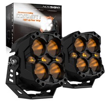 NOVSIGHT 6'' LED Pod Off Road Lights SUV Truck Spot High Low Beam Driving Lamps picture