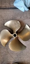 Acme 13.5 x 17.5 381 4 Blade  Inboard Propeller Left Hand Nibral Cupped 1 1/8
