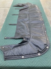 ORIGINAL MG MIDGET  SPRITE ROADSTER  CONVERTIBLE TOP BOOT COVER 1969-80 BLACK picture