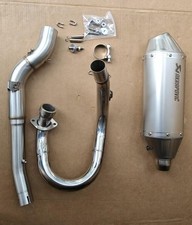 For Suzuki DRZ400S/E DRZ400SM 2000-2024 Full System Exhaust Header Muffler Pipe picture