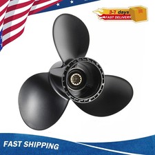 11 1/2x13 Outboard Propeller 13 Spline 58100-88LB0-019 For Suzuki 35-65 HP picture