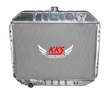 POLISHED KKS 3 ROW ALUMINUM RADIATOR 66-79 FORD TRUCK PICKUP F-150 F-250 67 68  picture