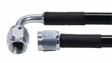 Allstar AN Hose Assembly 36 in 4 AN Hose 4 AN Straight F Vinyl Coated PTFE Lined picture