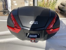 Givi V47 Monokey 47L Motorcycle Top Case – NEW – Missing Key/ Made in Italy- picture