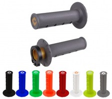 ODI Motorycle MX V2 Half Waffle Lock-On Grips 2 Stroke 4 Stroke Cams All Colors picture