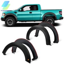 4 PCS Raptor-Style Fender Flares Fits For Ford F150 Styleside 2015-2017 picture