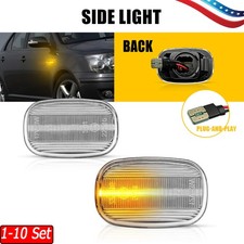 1-10x For 94-03 Toyota RAV4 LED Pure Sequentia Amber Light Side Marker Light picture