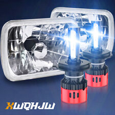 5x7 7x6 Pair LED Headlights Sealed High/Low Beam For Jeep Cherokee XJ 1984-2001 picture