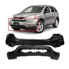 2010-2011 Honda CR-V 2pc Front Bumper Cover Kit HO1000270 HO101510 04711SWAA80ZZ picture