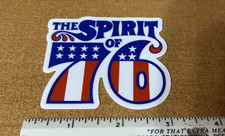 Spirit of 76 decal sticker 1776 250th birthday party America picture