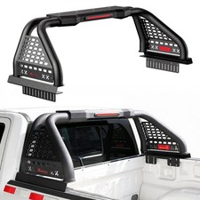 Polished Truck Bed Sport Roll Bar Chase Rack for Silverado Sierra 1500/2500/3500 picture