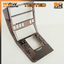 90-02 Mercedes R129 SL500 300SL SL600 Front Console Trim Switch Wood Brown OEM picture