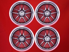Deep Rim Piaa Super Lozza Monoblockd Used Aluminum Wheels 4Pcs 7.5J 17 Inch Pcd1 picture