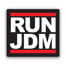 RUN JDM Sticker Decal - Weatherproof - japan japanese domestic market picture