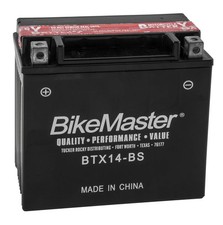BikeMaster Maintenance Free Battery BTX14-BS 781325 for Suzuki AN650 Burgman 650 picture