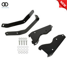 Fit For 1964-1979 Ford F-100 F-250 F-350 Pickup Black Rear Bumper Brackets Steel picture