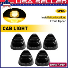 1-10xAmber LED Cab Roof Marker Light Smoke For 05-07 Ford E-150 E-250 E-350 E450 picture