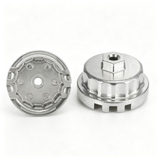 64MM 14Flutes For Toyota & Lexus Oil Filter Cap Wrench Cup Socket Remover Tool picture