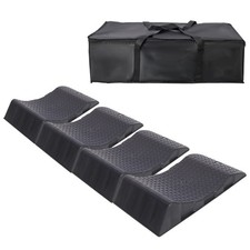 4PACK Tire Saver Ramps, Car Tire Wheel Ramps, Anti-Slip Hard Plastic Design picture