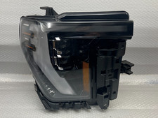 MINT 2024-2026 GMC SIERRA 2500 3500 HD RIGHT SIDE HEADLIGHT LED CHROME OEM picture