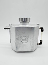 EVIL ENERGY 1L Aluminum Coolant Overflow Recovery Tank Universal Radiator Black picture
