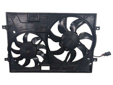 15-20 Audi S3 VW Golf R 2.0t Radiator Cooling Fans w Shroud picture