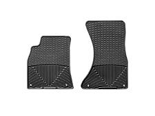 WeatherTech All-Weather Floor Mats for Audi A4/A5/S4/S5/RS5 - 1st Row, Black picture