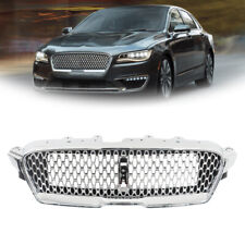 For 2017-2019 Lincoln MKZ Nickelplated Plastic Front Upper Grille Bumper Grille picture