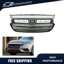 Front Upper Bumper Grille with Chrome Molding For 2019-2022 Honda Insight picture