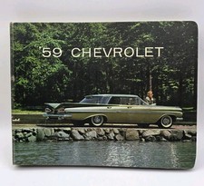 1959 Chevrolet Dealer Showroom Data Book and Color & Fabric Selector Reference  picture