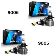 NOVSIGHT 4PCS 9005 9006 Combo LED Headlight Bulbs High Low Beam Kit 6500K White picture